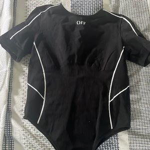 Off-White black body suit NWT